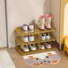 Iron Metal Shoe Rack Space Saving Shoe Stand Multi-functional Shoe Organizer  Hallway