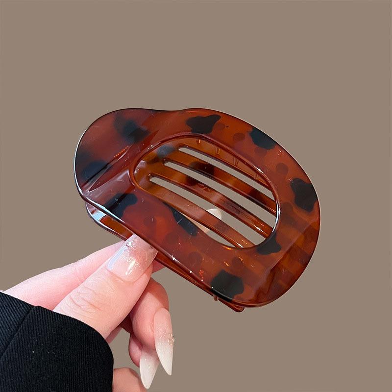 Non Slip Banana Claw Clips For Women Leopard Print Large Banana Clip For Thick Barrettes Ponytail Hairgrip Hair Accessories Gift