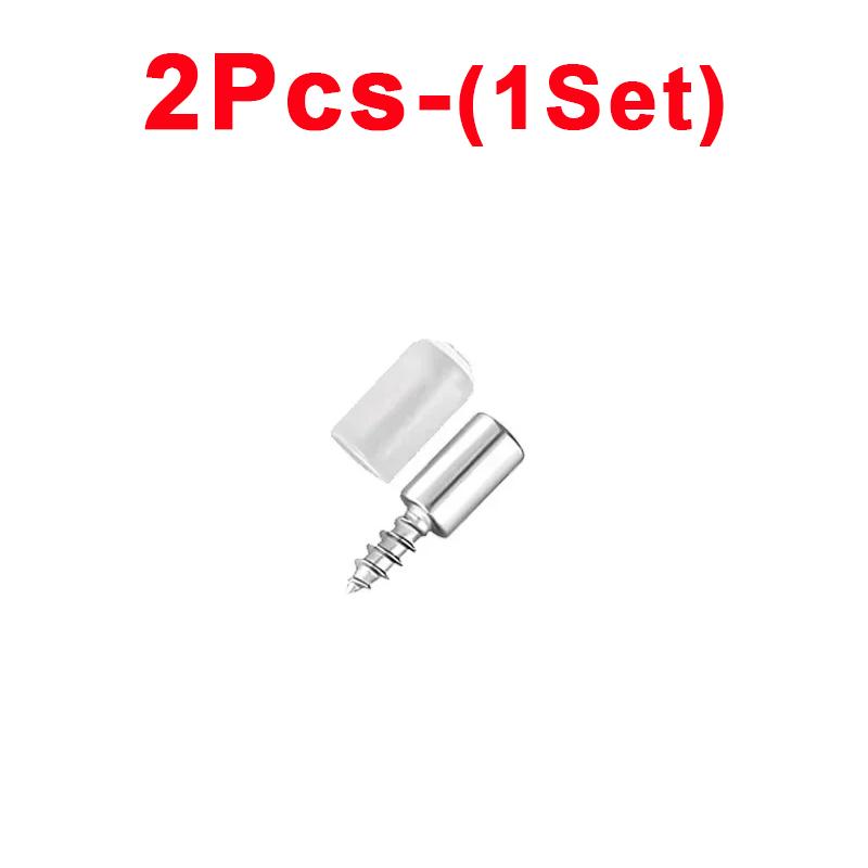 

100/2 шт. крестообразный саморез с резиновой втулкой для поддержки ламината DIY домашний шкаф для одежды стеклянный жесткий нескользящий гвоздь для перегородки