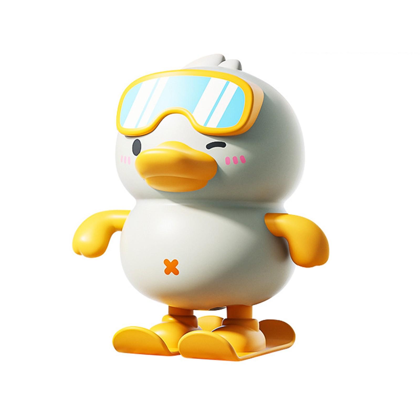 

Cute Ski Jumping Small Animal Cartoon Desktop Ornaments Baby Small Gifts Children s Toys One Size белый