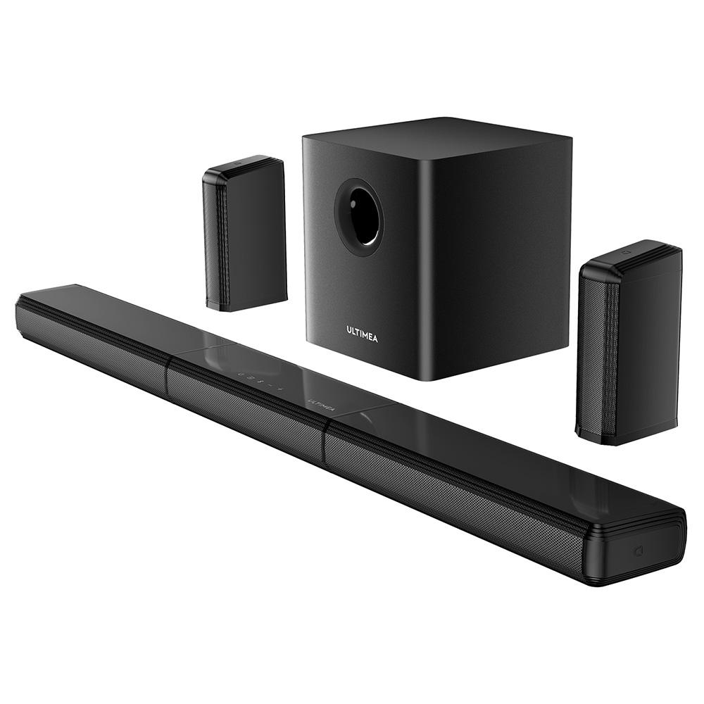Ultimea Apollo S70 Ultra 7.1-kanałowy odłączany soundbar, zestaw głośników z subwooferem, dynamiczne oświetlenie