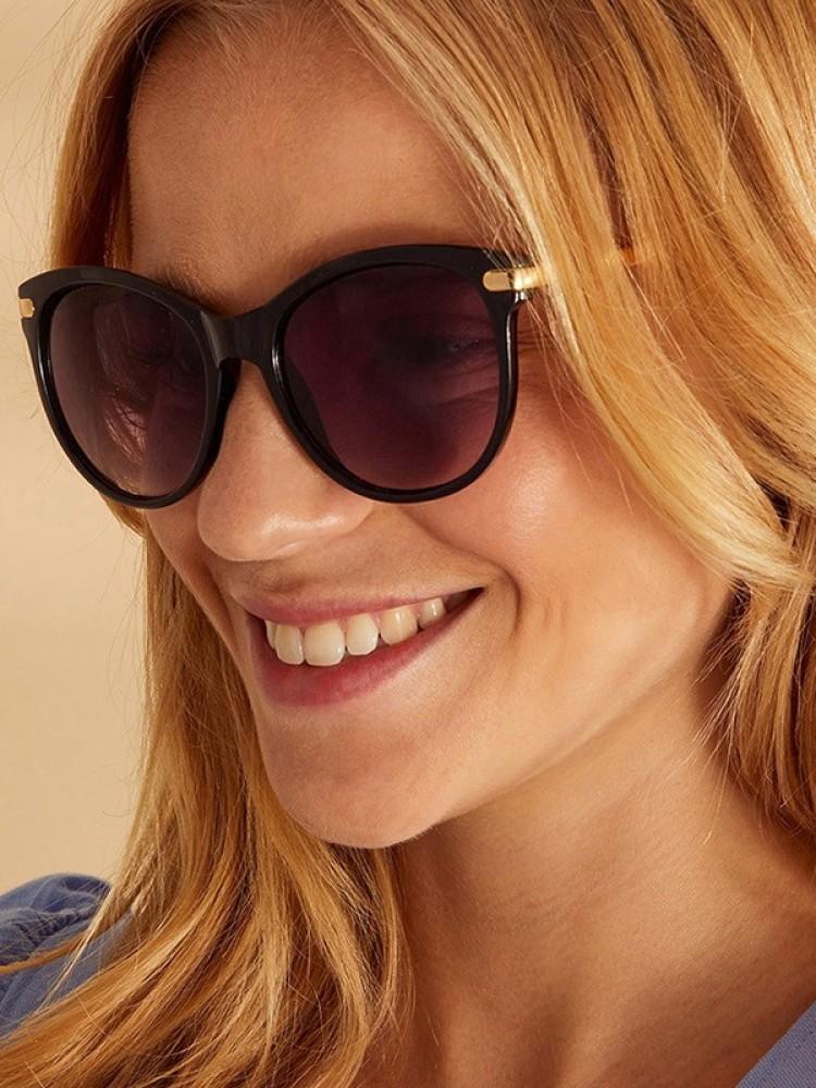 Ochelari de Soare Noi Metalici Rotunzi Ochi de Pisică Femei Retro Brand de Lux Designer Vintage Ochelari de Soare Pentru Femei Ochelari de Soare