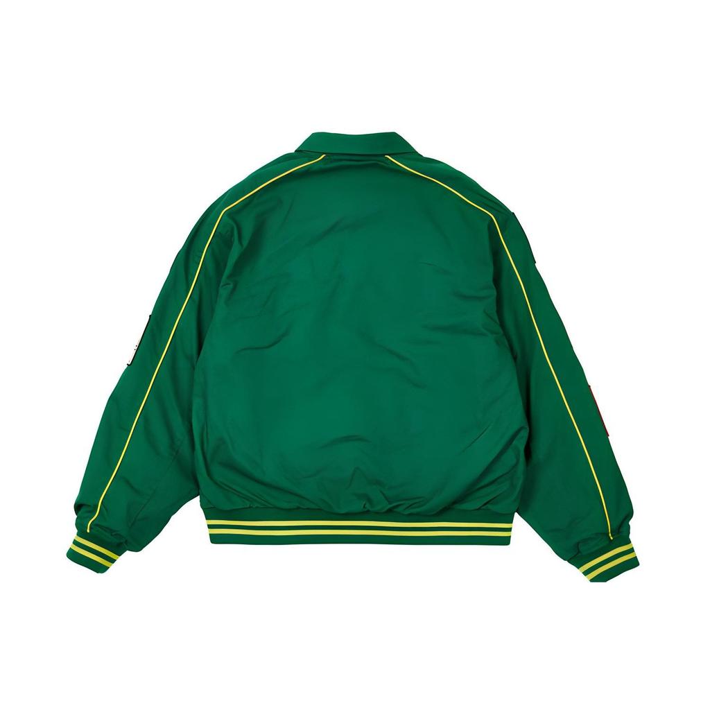 Palace Patches Cotton Bomber Kelly Green Unisex Outerwear P22JK212