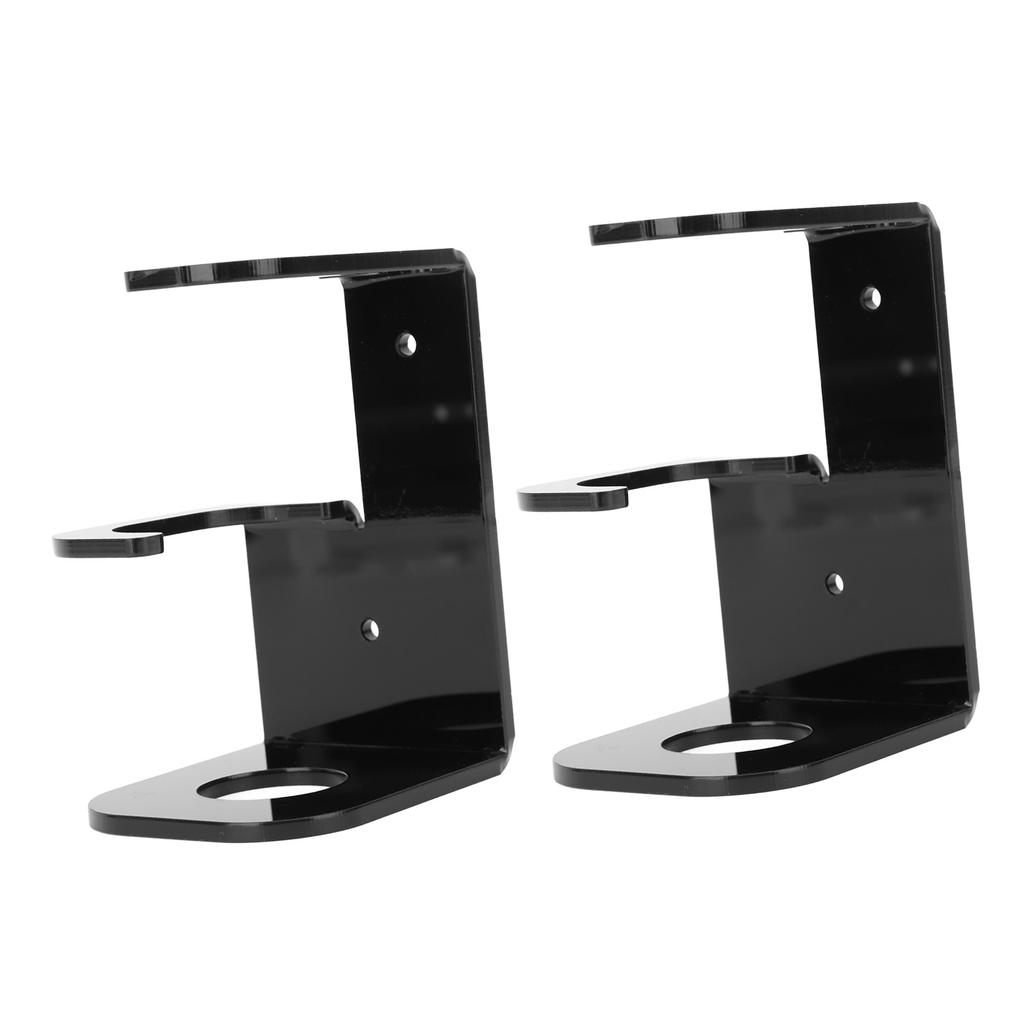 2PCS Lightsaber Wall Mount Stand Acrylic Vertical Displaying Light Saber Holder Rack for Home