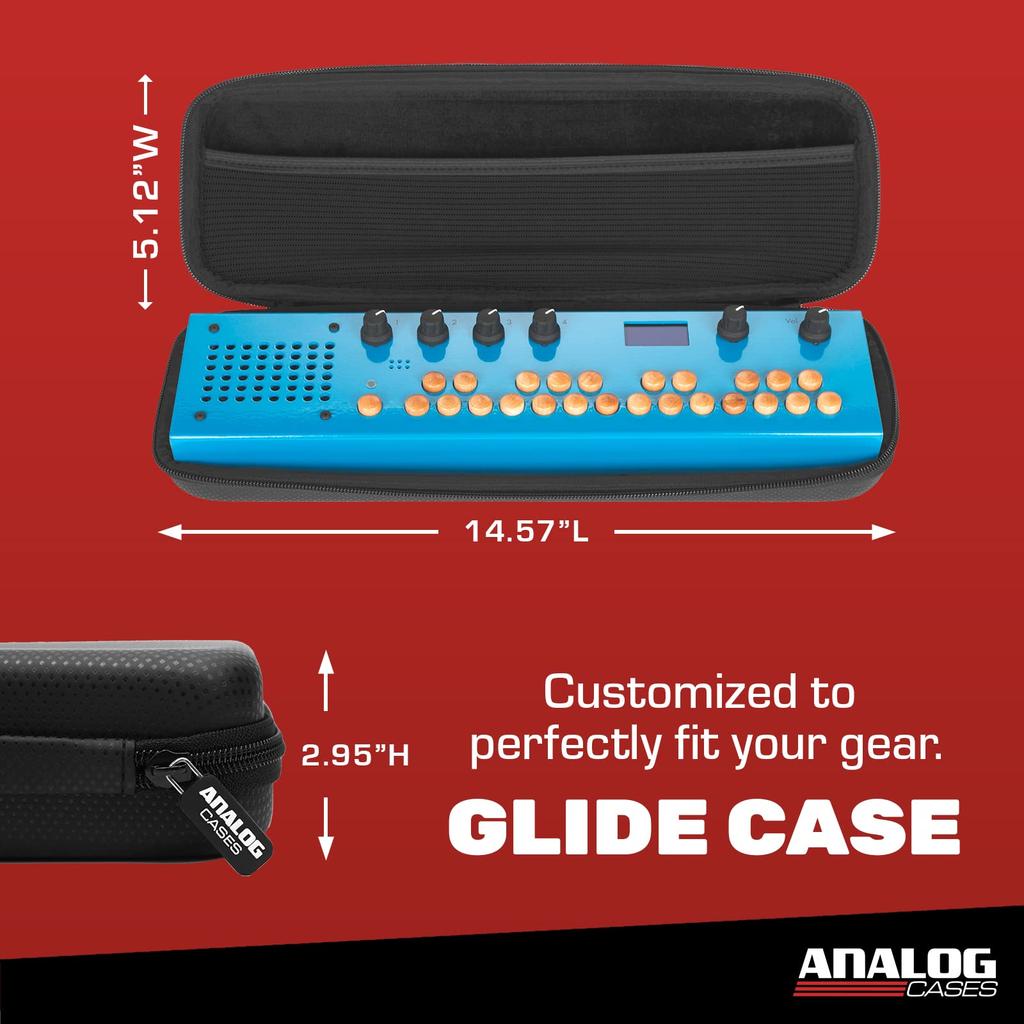 Analog Cases Critter & Guitari Organelle M Semi-Hard Case