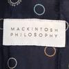 MACKINTOSH PHILOSOPHY trench coat 38 Black series Liner Sanyo Shokai Women Used