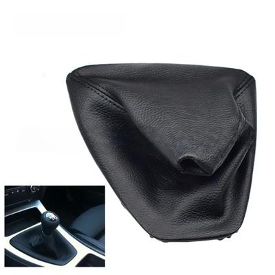 Suitable for E30 E36 E39 E46 E87 E90 Car Shift Lever Manual Shift Protection Cover Black BMW Leather Gear Shift Cover with Frame