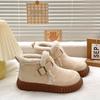 Casual Comfortable Warm Snow Boots Women's New Winter Fashionable Versatile Thick Soled Short Boots Anti Slip Cotton Shoes