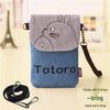 6" Crossbody Phone Bag - Women’s Fabric Neck-Hanging Pouch & Coin Purse for iPhone 7 Plus