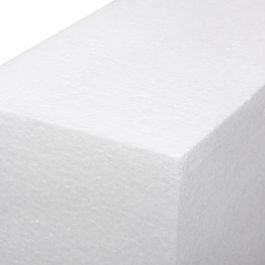 Foam Blocks DIY White Foam Sculpting Block for Crafts Art Projects Painting Cake Decorations Wedding Party Supplies