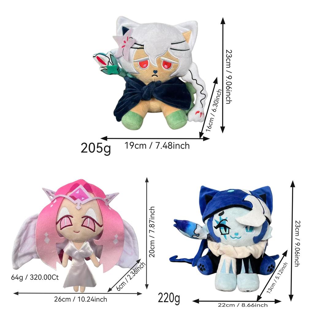 Beast Cookie Kingdom Plush Toy Shadow Milk Cookie Collectors Edition Soft Figure For Kids And Adults