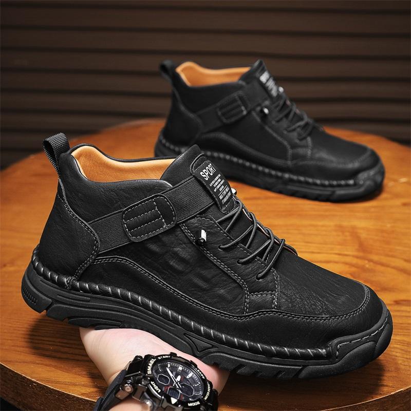 Pánské kotníkové ležérní boty Ručně vyráběné boty Ležérní tenisky Nadměrná velikost 39-48