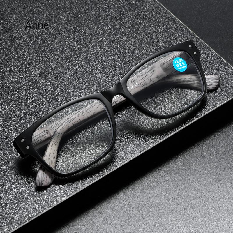 New Retro Anti Blue Light Reading Glasses Women Men Wood Frame Presbyopic Eye Glasses Unisex Reading Eyewear Degree +1~+4