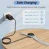 Watch Wireless Charger for Samsung Galaxy Watch 7/6/5 5Pro 4/3 Active 2 USB Type C PD Cable Portable Fast Charging Dock Station