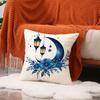 New European Classical Sofa Pillow Cover Oil Lamp Print Holiday Decorative Cushion Living Room Seat Cushion Cover