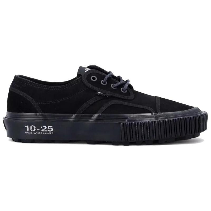 WTAPS X OAMC X Vans Seylynn Canvas Shoes Unisex Black Sneakers VN000MYHCJI