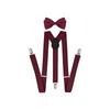 Suspenders Bowtie Sets Mens Women Boys Party Wedding Y-Back Shirt Braces Butterfly Belt Bow Tie Suit Accessories Gift