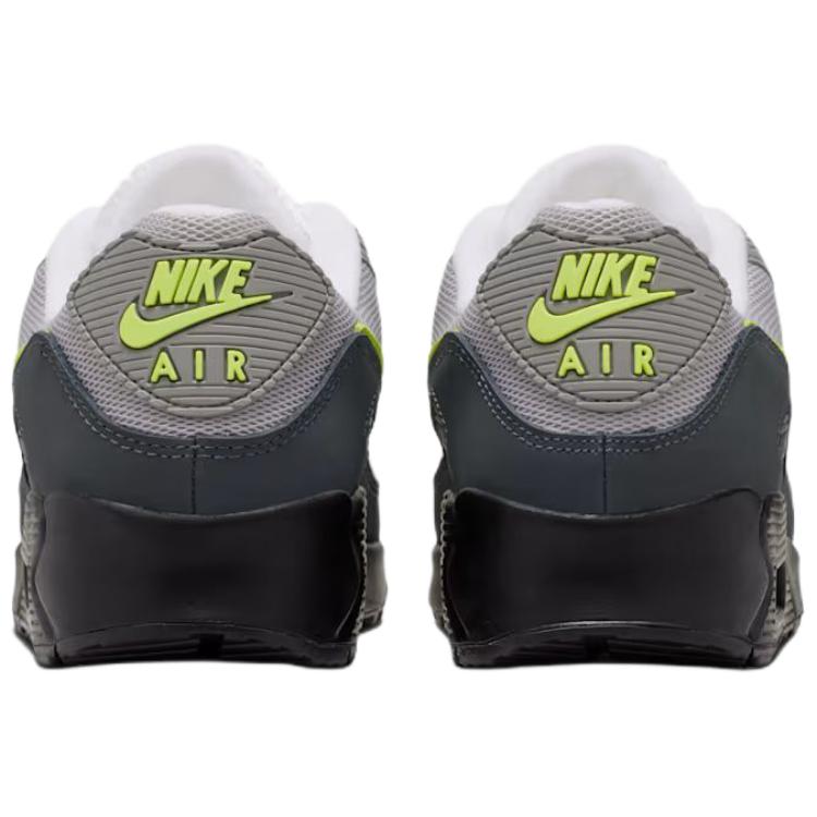 Nike Air Max 90 Neon Scarpe da Ginnastica da Uomo Nero Giallo-Neon Antracite Carbone-Chiaro Grigio Perla Bianco IQ0289-010