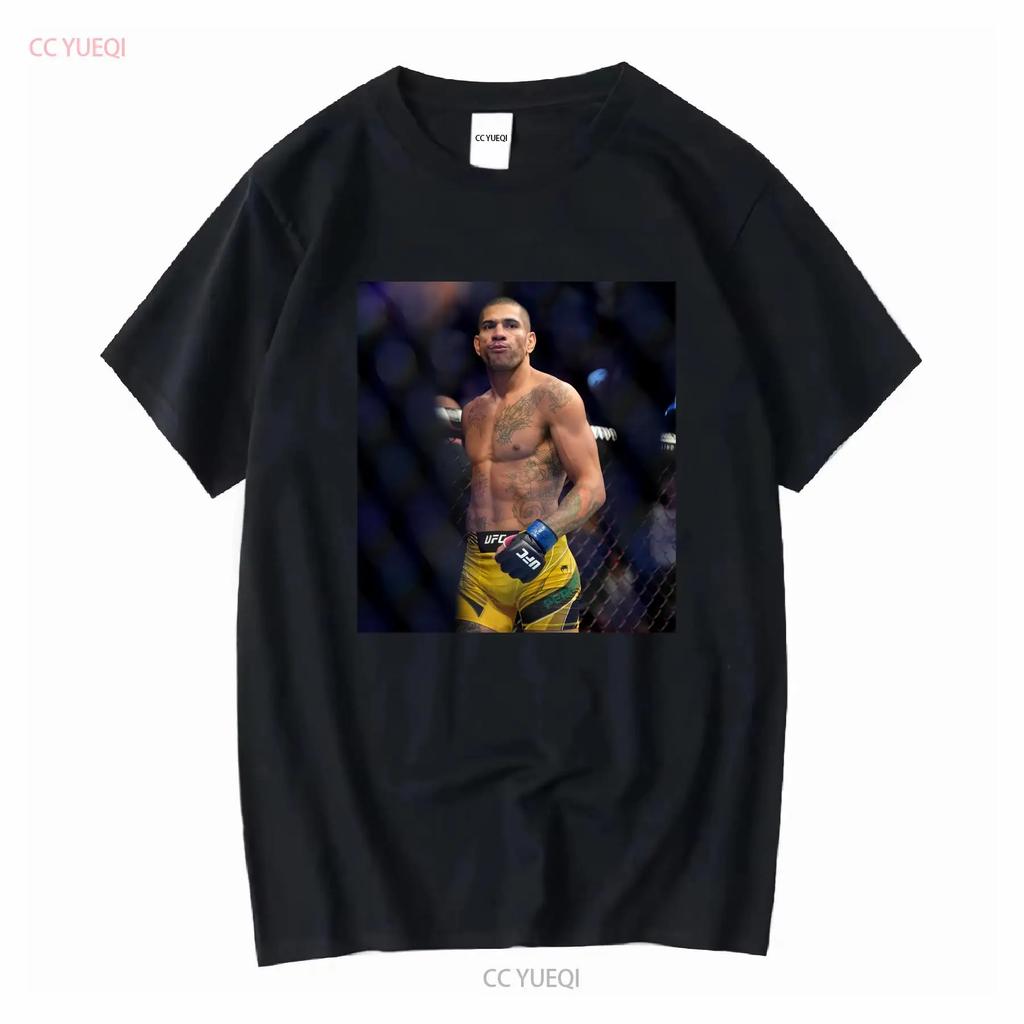 Alex Pereira T Shirt long or short sleeves vintage Washed Stylish graphic fashion streetwear Stretched Versatile Slightly