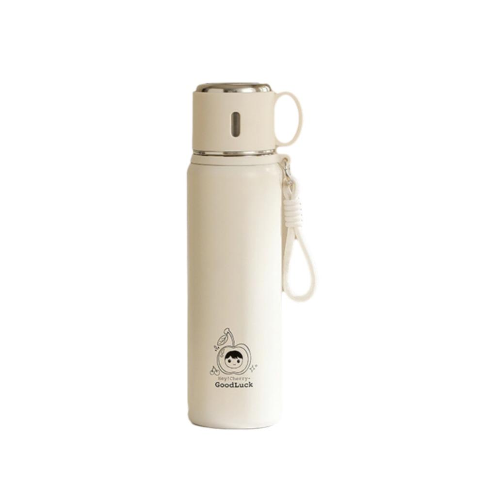 Keeping Hot/Cold Student Thermos Stainless Steel Vacuum Flasks Travel Thermal Cup  Office