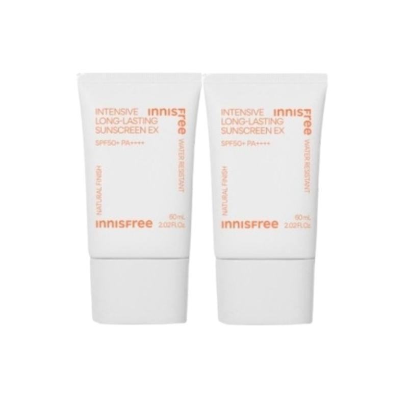 Innisfree Intensive Long-Lasting Sunscreen EX SPF50+ PA++++ 60ml | Waterproof Korean Sun Cream for Outdoor Protection