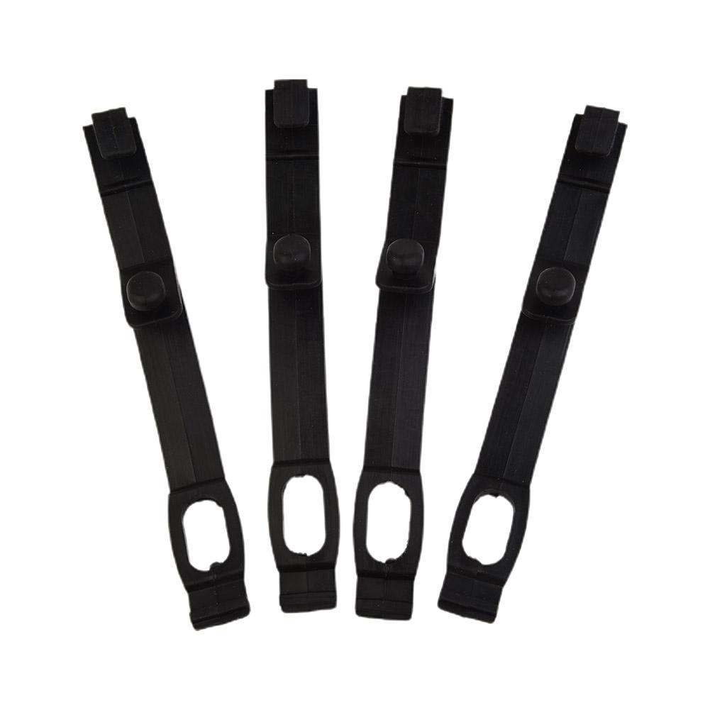 4pcs Rubber Straps Headlight Straps Naked Motorcycles 4pcs/Set Replacement Rubber Bike Spare Part Black Strap Brackets Straps China Mainland