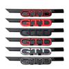 2026 Hot For VW VOLKSWAGEN 1pcs ABS GTI GTD Badge Decoration Car Front Hood Grille Replacement Type For Volkswagen VW Golf 8 Rli