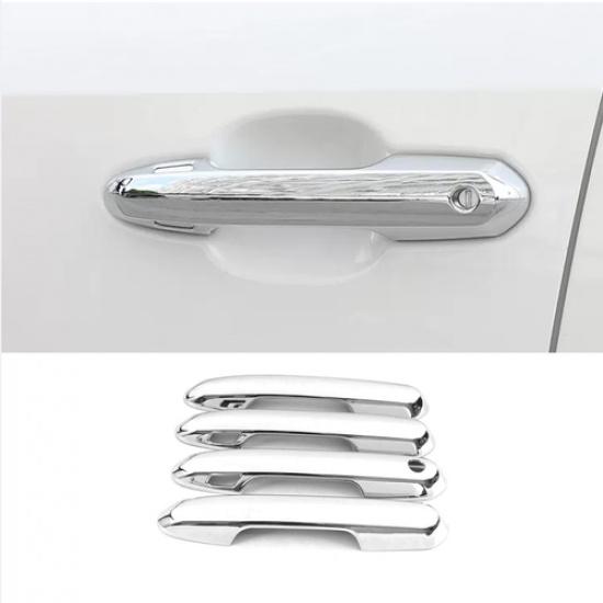 4X ABS Chrome Car door Handle Cover Trim For Toyota Highlander -2024