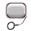 Removable Stand Latch Earphone Case for Airpods 4 3 1 Pro2 Wireless Charging Anti-Drop Lock Protector Hard PC Transparent Cover