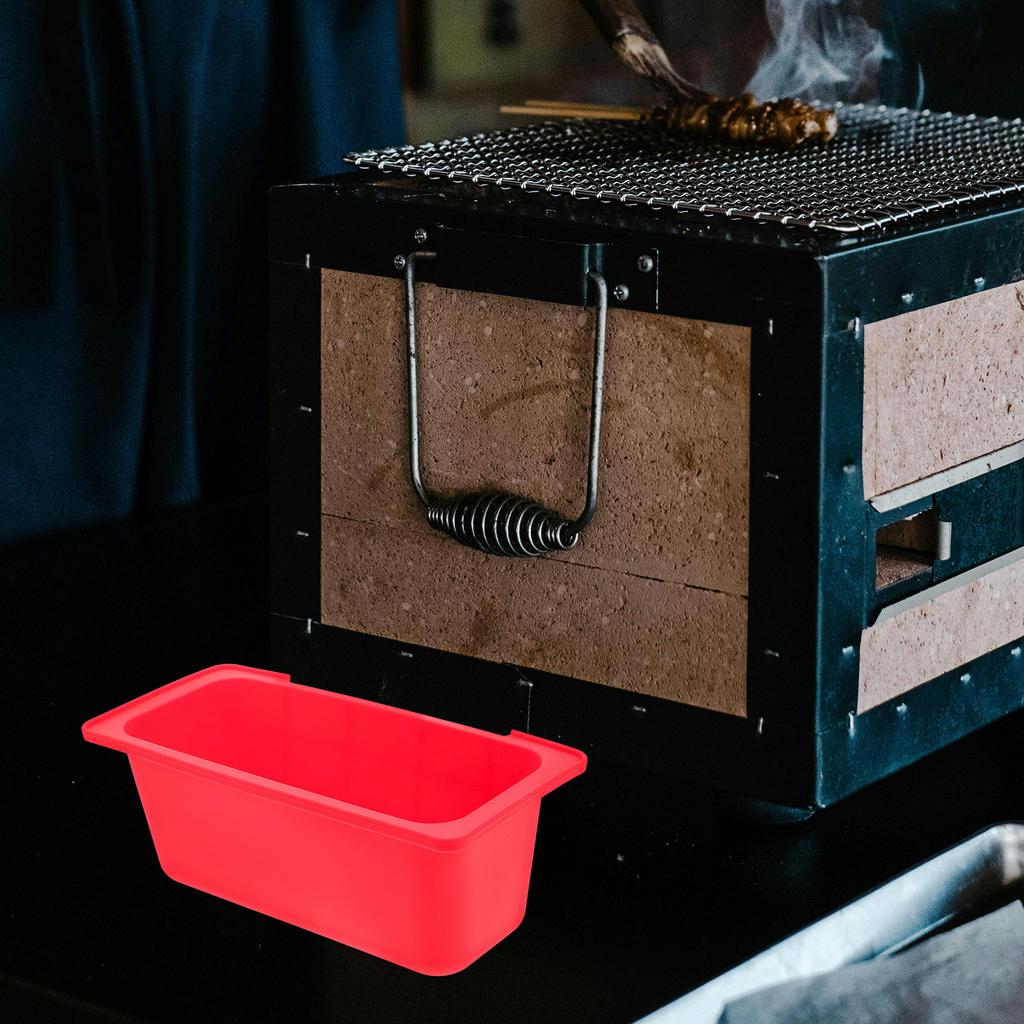 Grease Cup Silicone Liner Reusable Drip Pan Liner Easy Clean Flip Over Camping Outdoor Accessory Silicone Grease Cup Accessory