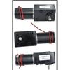 12v 24v Metal Worm Gearbox Engine Reversed Low Speed 250kg.cm Strong Torque Gearmotor Self-lock Worm Gear Motor