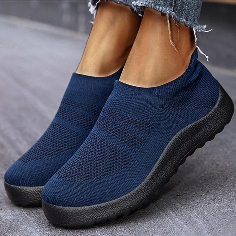 

Women s Sneaker Slip On Woman Shoes Breathable Mesh Sneakers For Women Sports Shoes White Casual Footwear Zapatillas Mujer 35