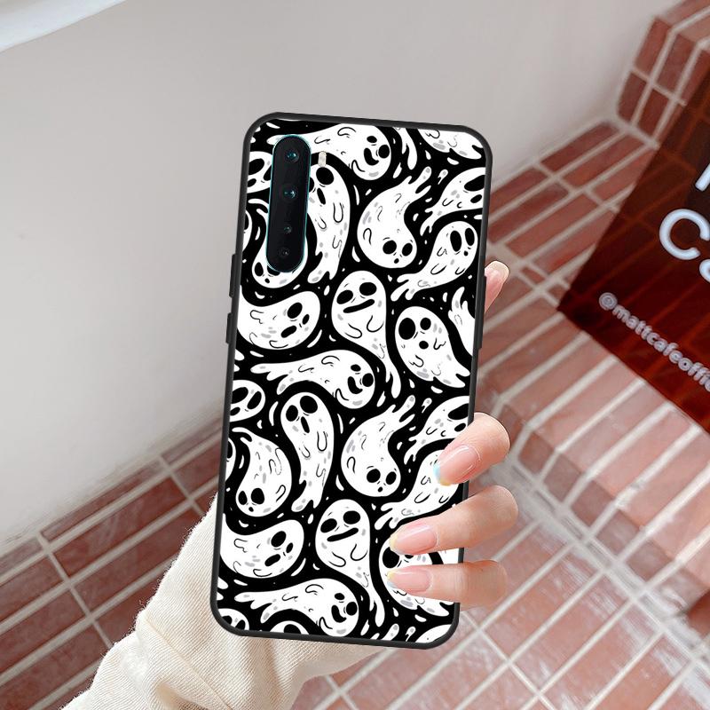 Halloween Spooky Ghost Case For OnePlus 15 13 12 11 13T 13R 12R 10R 10T 8T OnePlus Nord 5 CE 3 4 Lite N20 N30 Cover