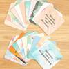 Creative English Women's Inspiration Card Boxed Greeting Card Daily Encouragement Words Positive Energy Postcard