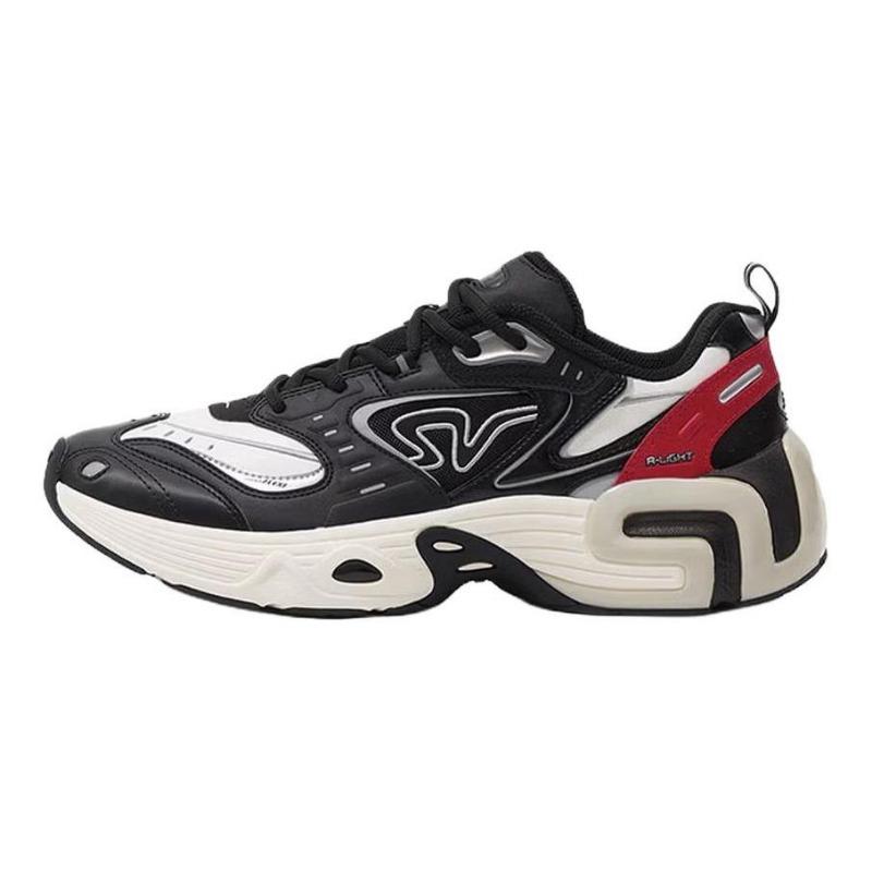 Anta SV Cylinder men s low-top dad shoes black, comfortable and minimalist 112548802VS-3 39
