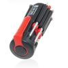 Cacciavite 8 in 1 a taglio e Phillips di precisione con luce LED, cacciavite pieghevole, multiutensile, strumento per riparazioni domestiche