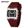 SANDA 3280 Fashion Men's Quartz Watch Creative Wristwatch Simple Waterproof Casual Watches for Man reloj hombre -2