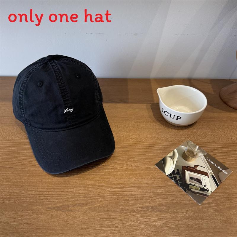 Street Dance Baseball Cap With Embroidered Letters Wide Brim For Summer Casual Wear