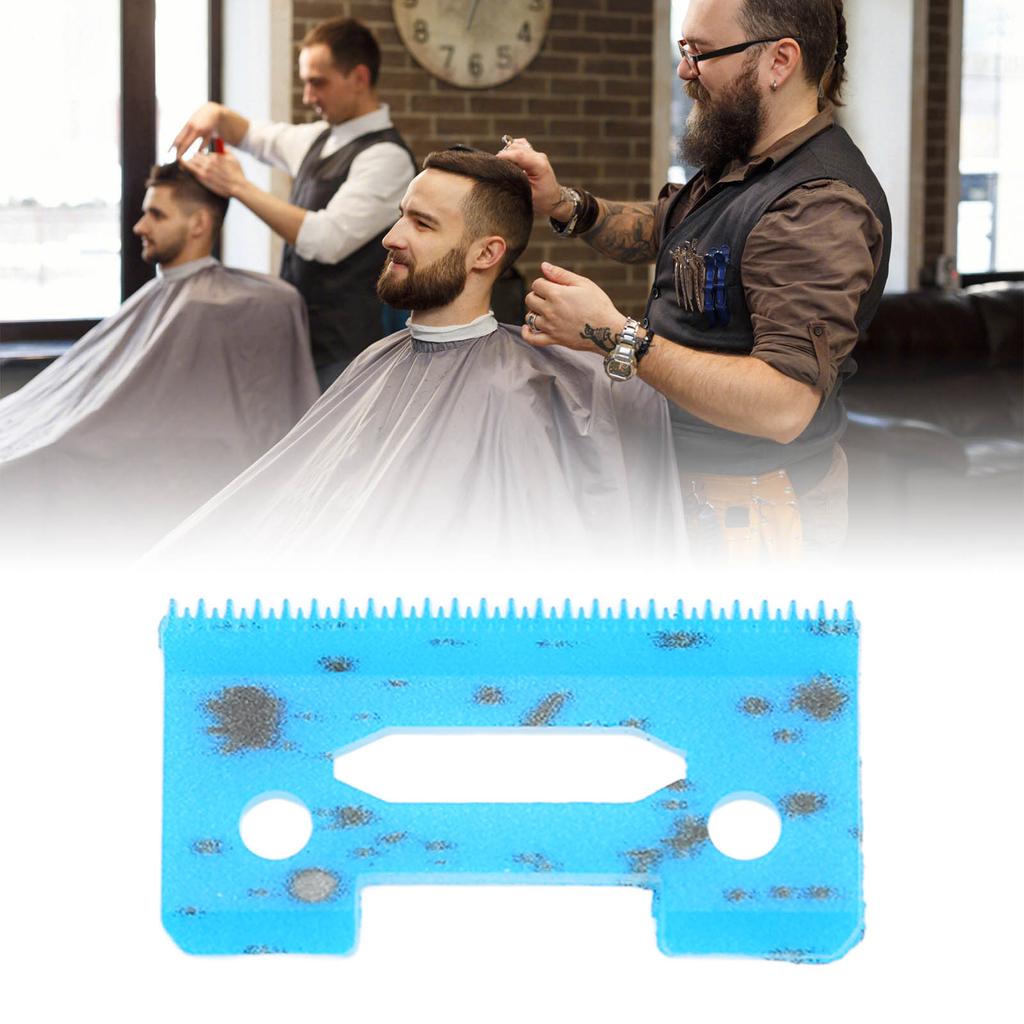 Hair Clipper Cutter Blade Incisive Teeth Replacement Ceramic Cutter Blade for Electric Trimmer Blue