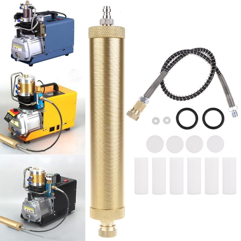 Odvlhčovač kompresoru Regulátor odlučovače vody PCP Vzduchový filtr Čerpadlo Vysokotlaký vzduchový filtr Potápěčský odlučovač