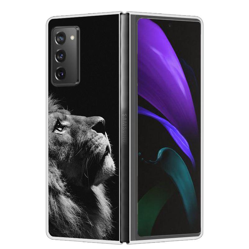 For Samsung Galaxy Z Fold2 Fold4 Fold5 Case Shockproof Hard Plastic PC Back Cover For Samsung Galaxy Z Fold 3 5 4 5G Phone Cases