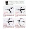 2-Jaw 3-Jaw Car Cylinder Grinder Car Engine Cylinder Honing Tool Brake Cylinder Burnisher Hone for Grinding Holes Friction Tool