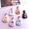 Bright Surface Flower Resin Accessories: DIY Cream Glue Hair Clip & Phone Case Stickers