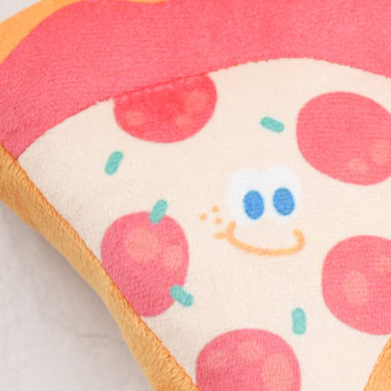 [Haustier] Quietschspielzeug in Pizzaform