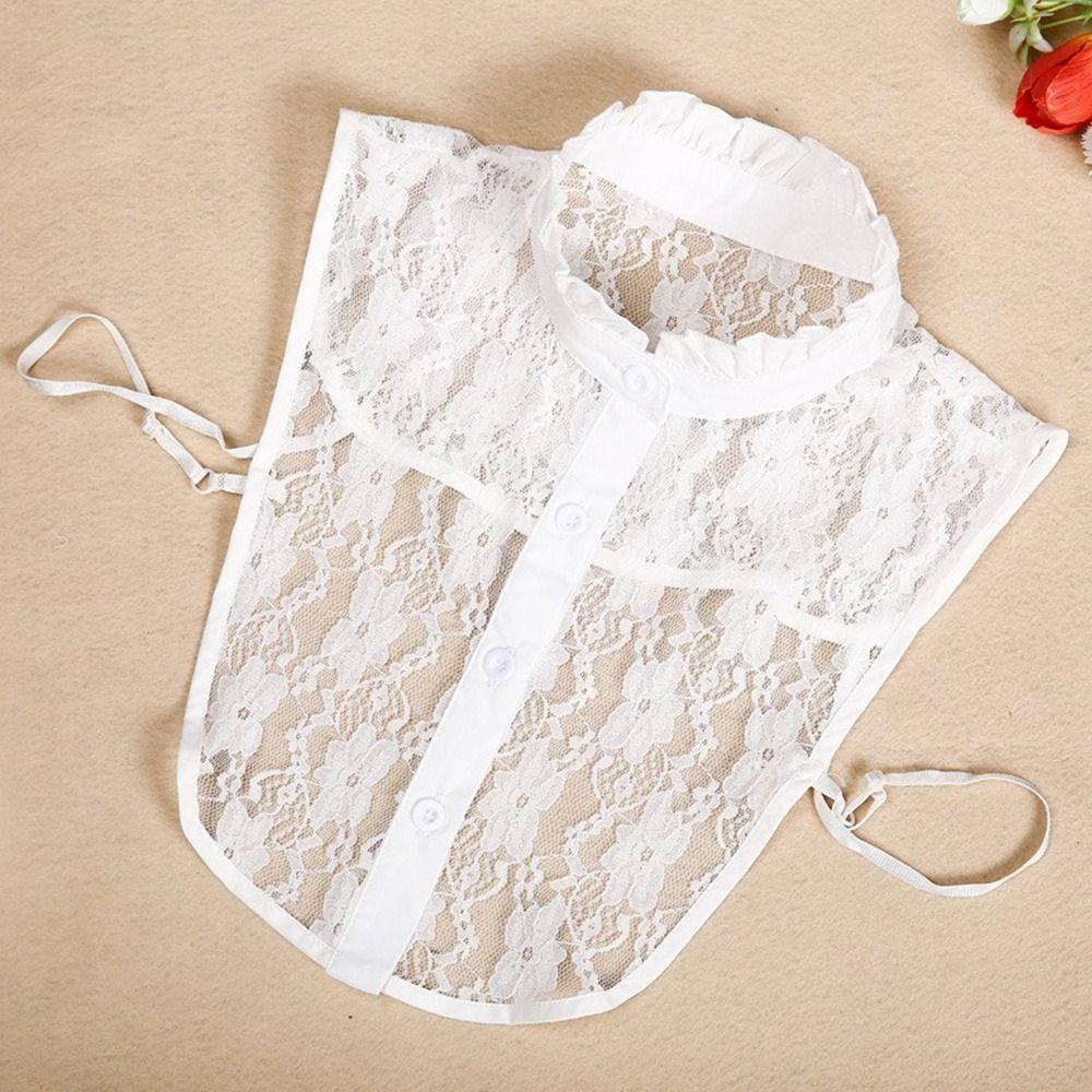 Detachable Fake Collar White Black Neckline New Fashion False Collar  Women Girls