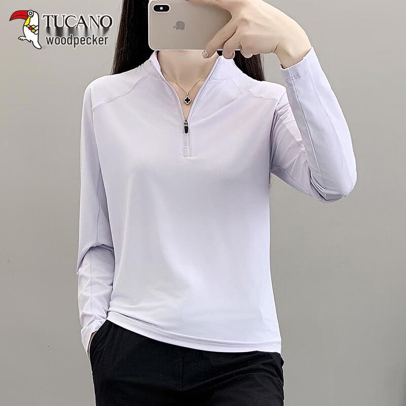 TUCANO Women s Ice-Feel Quick-Dry Long-Sleeve Sports Top M