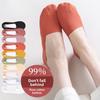 Female Spring and Summer Thin Cotton Bottom Ice Silk Shallow Mouth Invisible Non Slip Not Off with The Boat Socks