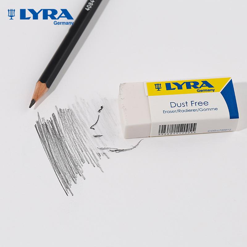 

LYRA Germany Student Eraser - No Trace, Soft, Durable, Clean for Exams 56x26x11 mm