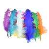 20/100pcs Colorful Curly Goose Feathers for Craftsdiy Jewelry Making Christmas Wedding Centerpiece Hat Plumas Decorativas13-18cm