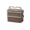 2/3 Layers Multi Layer Lunch Box Large Capacity Divided Food Storage Container  for Home